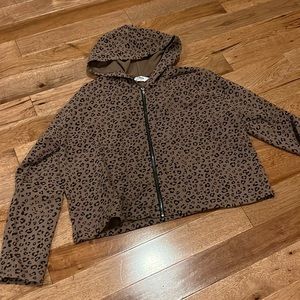 Anthro BB Dakota Leopard Hoodie